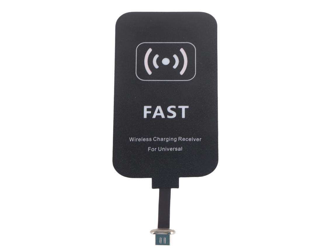 Módulo De Receptor De Carregamento Sem Fio 10w 5v 2a Com Chip Para Celulares Com Interface Micro Usb Reversa
