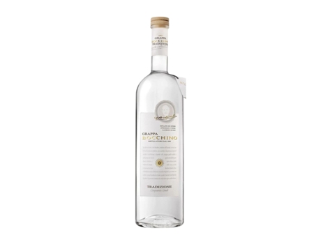 Aguardente Grappa BOCCHINO Tradizione Cinquanta Gradi Dolcetto, Barbera, Freisa e Grignolino (0.7 L - 1 Unidade)