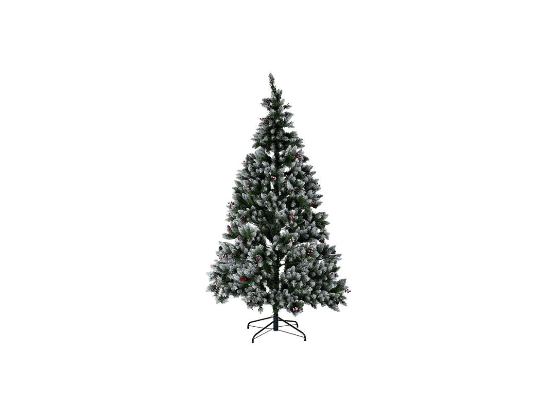 Árvore de Natal Dkd Home Decor Pvc Led Nevado 125 X 125 X 210 Cm