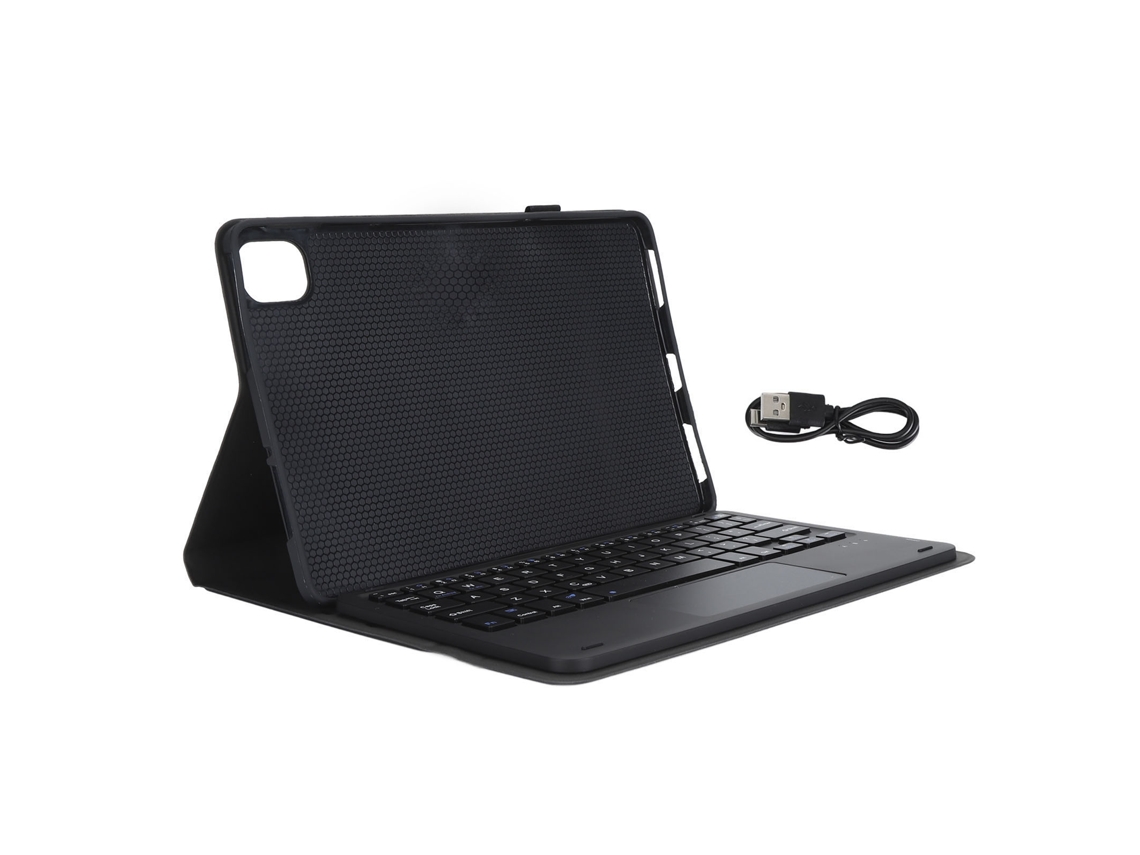 2026zentro-capa Com Teclado Bluetooth Sem Fio Magnético Desmontável Slim Para Xiaomi Mi Pad 5 E 5 Pro Preto