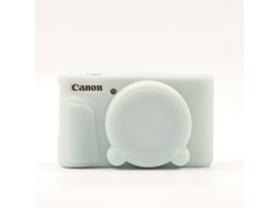 Capa para Canon Sx740/sx730 Acessórios de Silicone para Câmera CUICH (verde Claro)