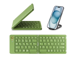 Teclado Bluetooth Sem Fio Dobrável Portátil Compatível Com Viagens (, Compacto