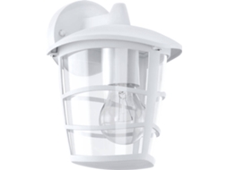Candeeiro Exterior de Parede EGLO Aloria Down 225 mm Branco