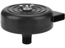 Filtro Silencioso Admissão Compressor Ar 16mm 3/8pt Rosca Masculina