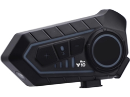 Goshyda Casque De Moto Bluetooth, Audio Hifi Étanche Ipx6 Com Haut-parleur Hd, Micro Antibruit, Durée