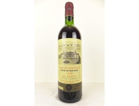 Vinho Tinto CHÂTEAU LA GRÂCE DIEU 1976 (75 cl - 1 unidade)