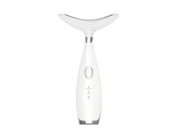 Em 1 Com Aquecimento E Vibração, Massagem Facial E Pescoço (branco)