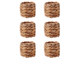 Fivela De Guardanapo De Bambu Natural (segurar Guardanapo, Material Ecológico)