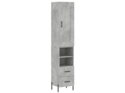 Highboard, Highboards Vidaxl Cinzeto Madeira Processada (n/a)