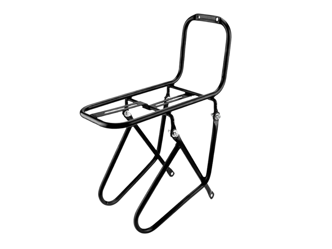 Rack Mali dianteiro para bicicleta, em aço, 15kg, para bagagens, acessório de ciclismo
