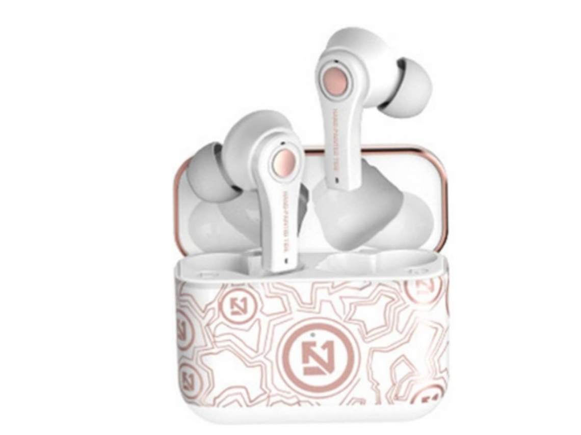Auriculares Sem Ts Tws Stereo Hearfails Compatíveis Android AUJEZON Bluetooth Branco