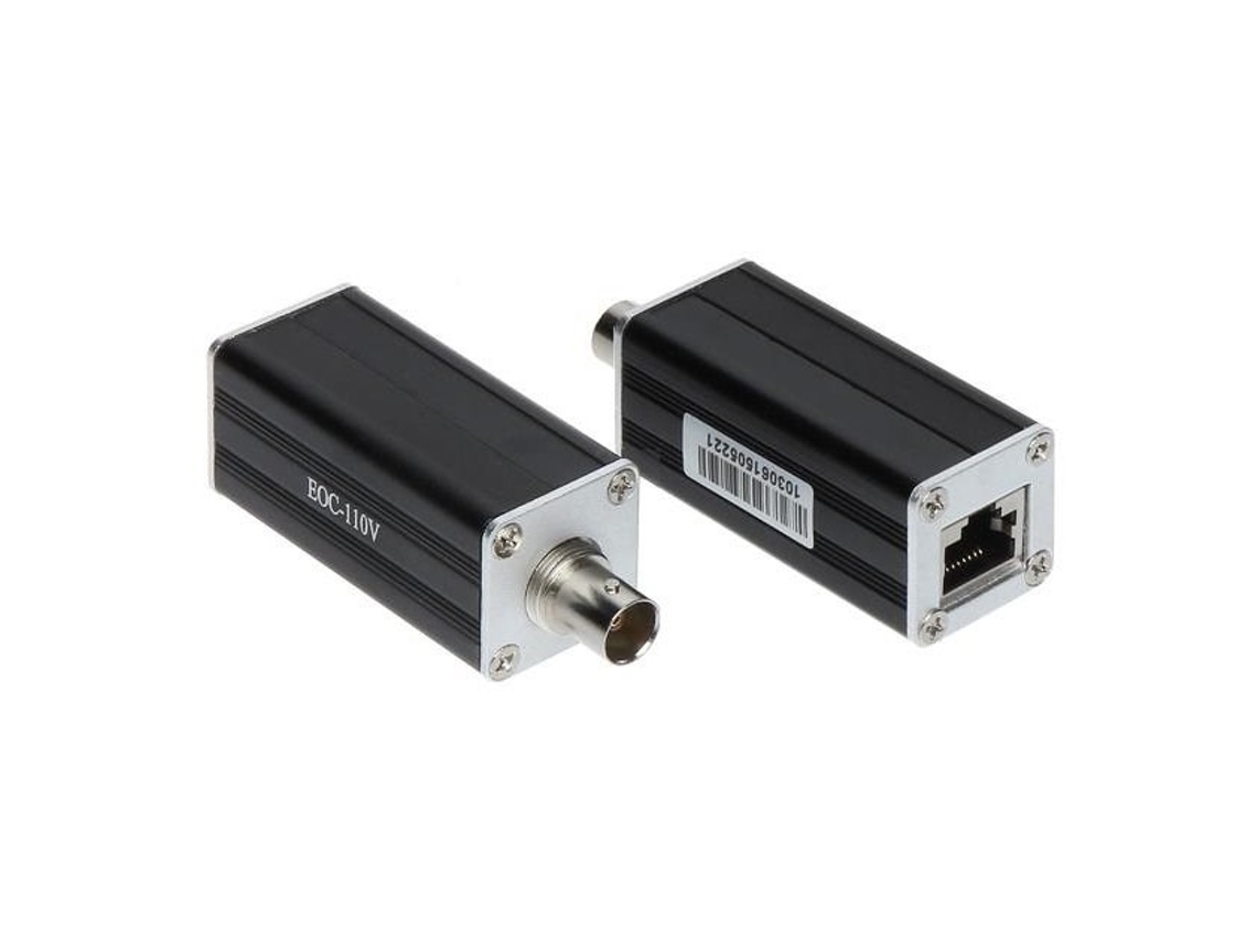 Kit de Transmissão Ethernet/Coaxial EOC 110KIT 200m Planet (2 peças)