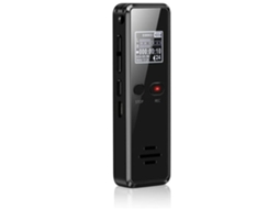 Gravador Micro Digital Ativado Por Voz Dictaphone Gravação de Áudio de Longa Distância Mp3 Player Redução de Ruído Grava NISSGU