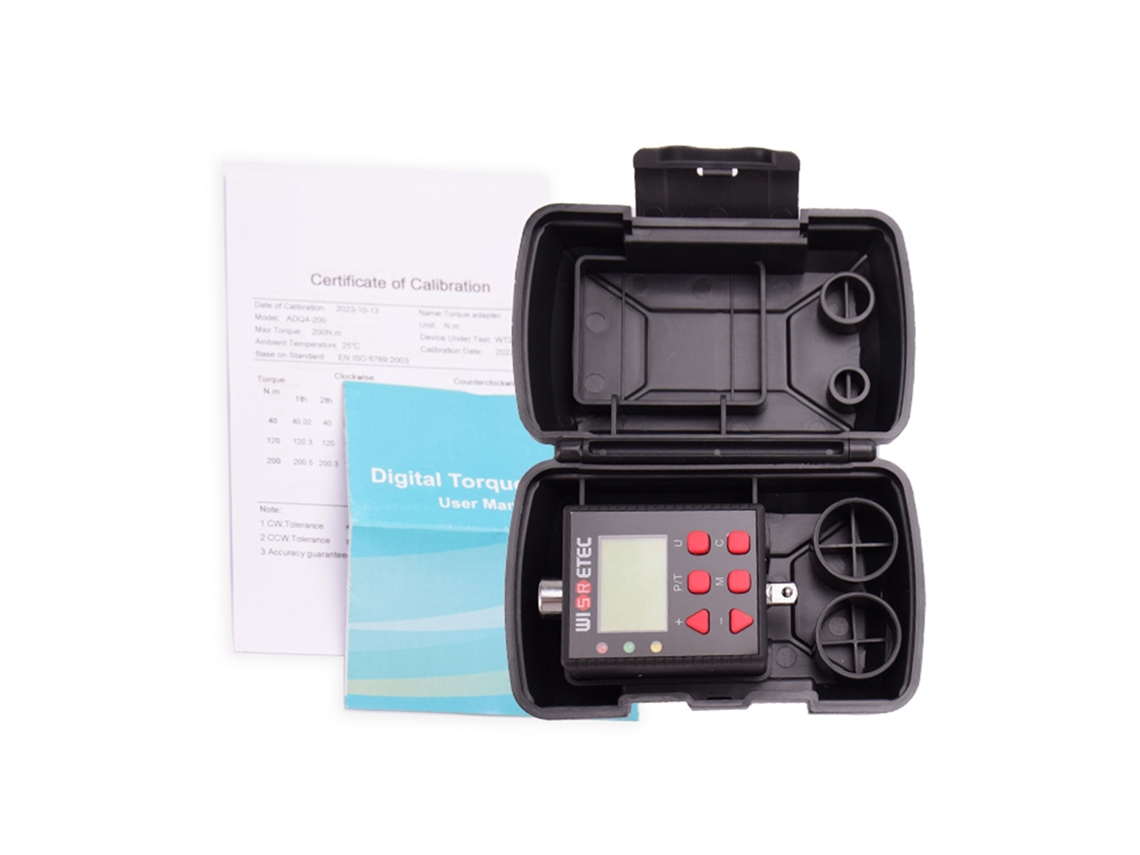 Medidor De Torque Digital Com Tela Retroiluminada E Modos De Trabalho Ajustáveis