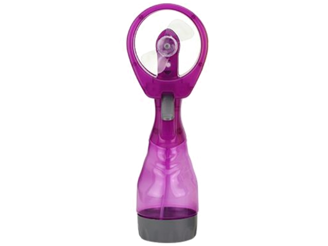 Ventilador Portátil De Névoa Laxiscreed, Compacto, De Mão, Para Resfriar, Versão Rosa Sem Baterias