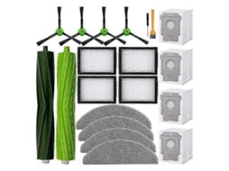 Kit De Acessórios Para Combo I5 J5 Escova Rotativa, Filtro, Pano De Esfregão, Saco Para Aspirador De Pó, Escova Lateral Brilvibera