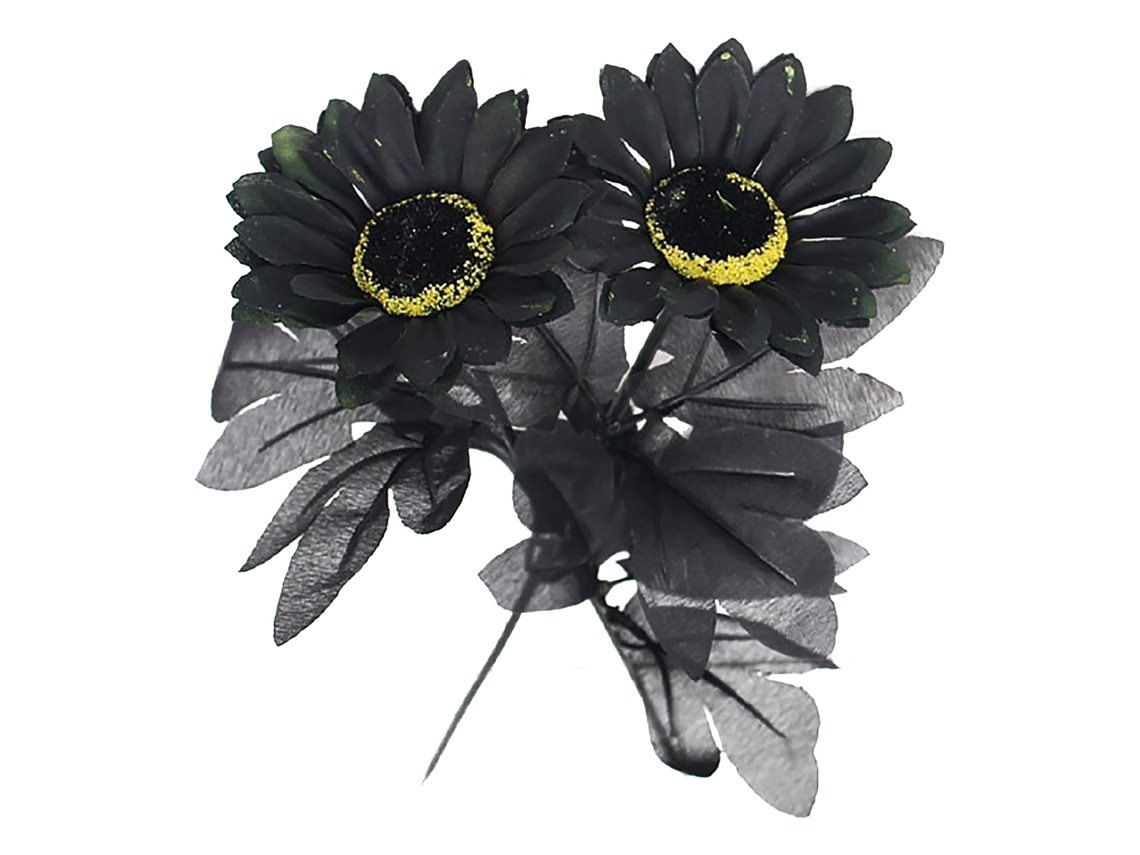 Laxiscreed Flor Artificial De Girassol Preto Para Decorações De Casamentos E Festas