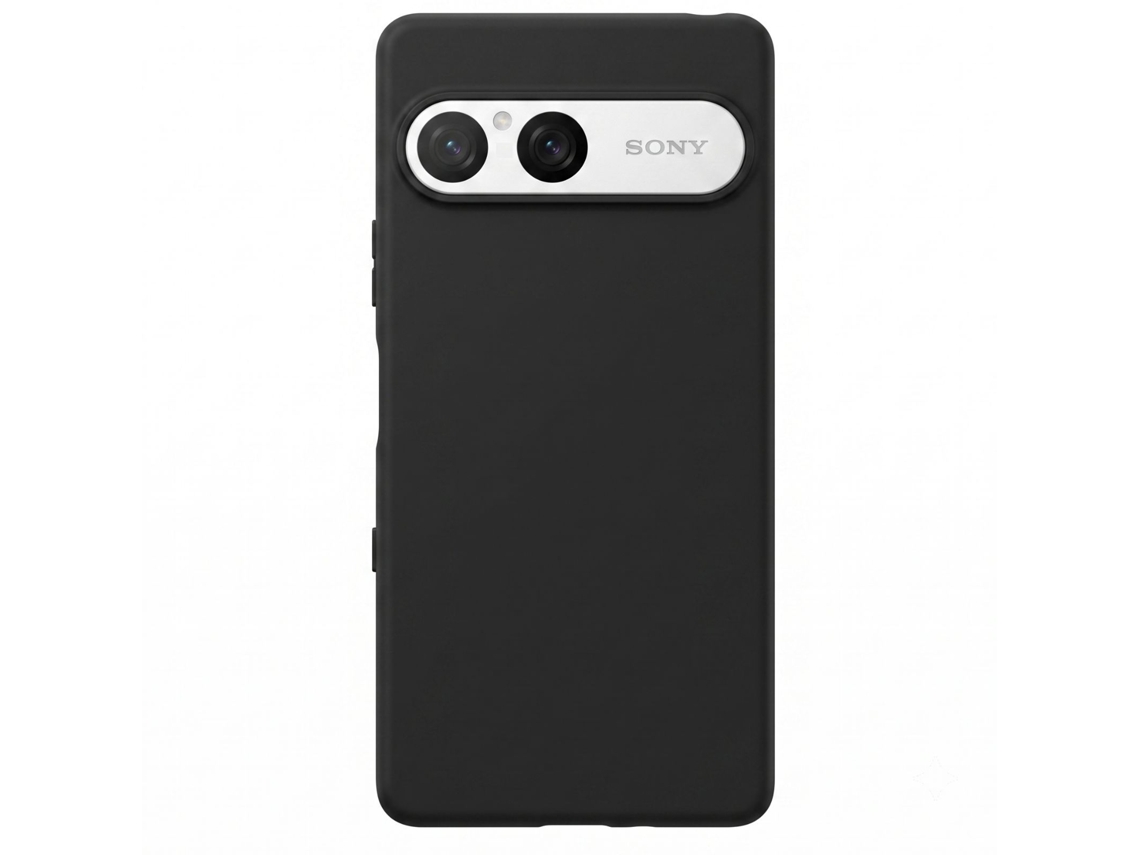 Capa Para O Xperia 10 Vii Em Silicone Macio Com Acabamento Mate
