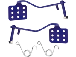 Conjunto De 2 Pedais Antiderrapantes Para Freio E Acelerador - Fácil Instalação - Melhorado