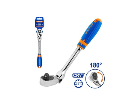 Chave Catraca De Cabeça Flexível 1/2, Wadfow.