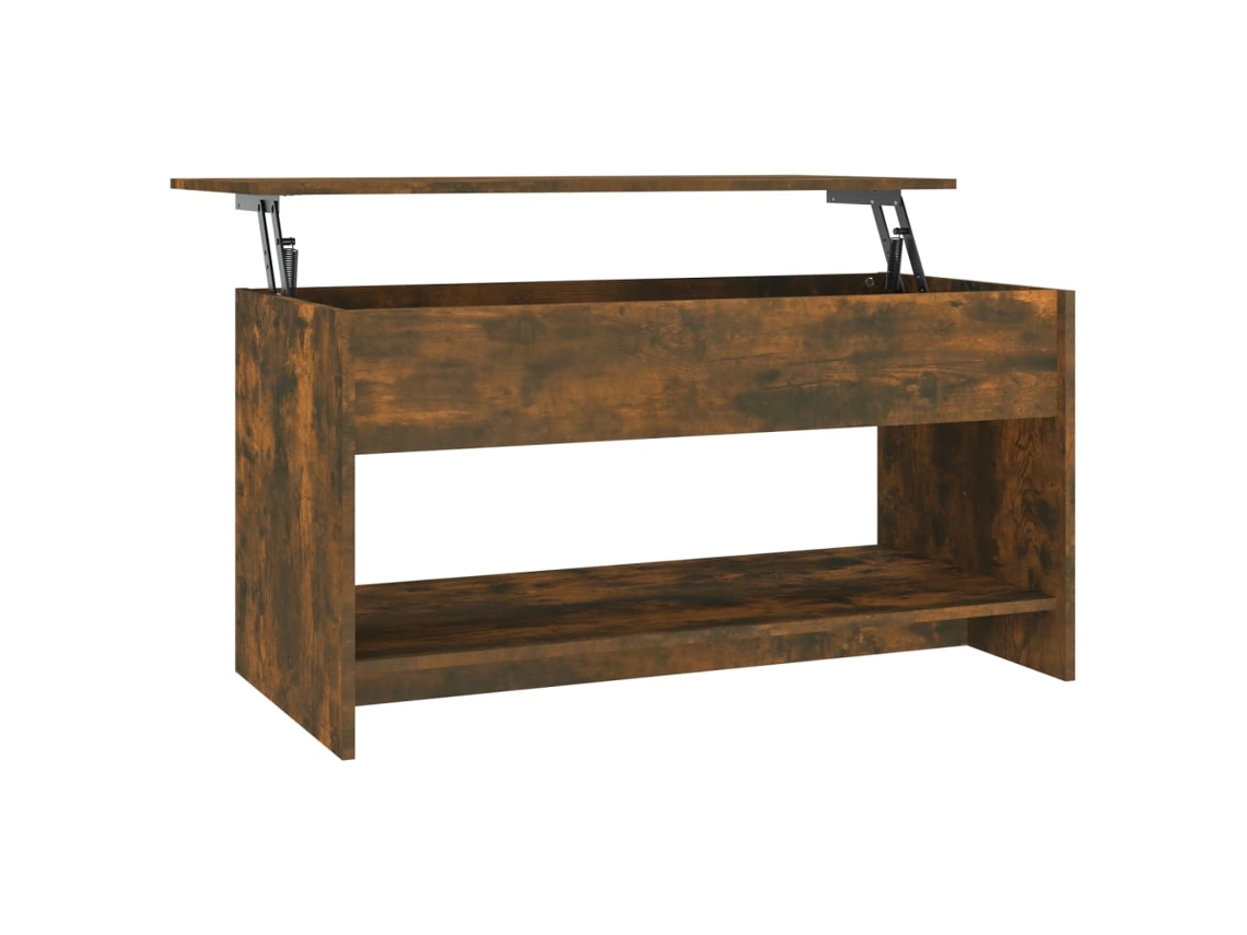 Coffee Table, Coffee Tables Vidaxl Marrom Madeira Processada (102 X 50 X 52.5 Cm)