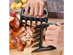 Rebe cortador de Carne Barbacoa, Presente Ideal para Amantes da Comida, Ferramenta de Churrasco, Garra de Urso para Desfiar Carne