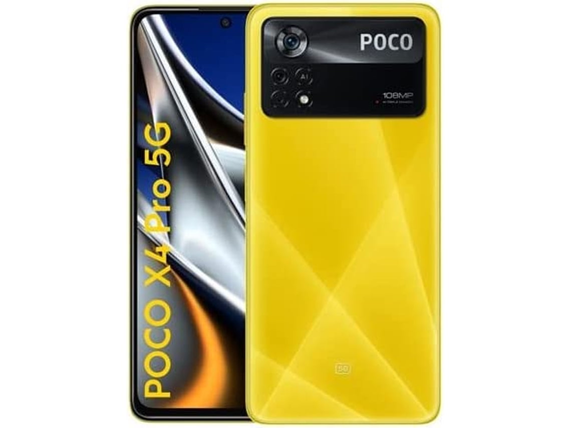 Smartphone XIAOMI Poco X5 Pro 5G (6 GB - 128 GB - Amarelo)
