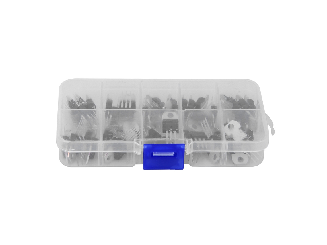Kit De Regulador De Tensão Com Transistores Npn E Pnp Da Laxiscreed