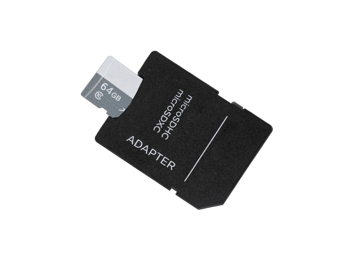 Cartão Sd (armazenamento De Alta Velocidade, Transmissão Estável) Cartão Micro Sdhc Sandisk Ultra Classe 10 Tf 64g Capa De Cartão De Cartolina Branca