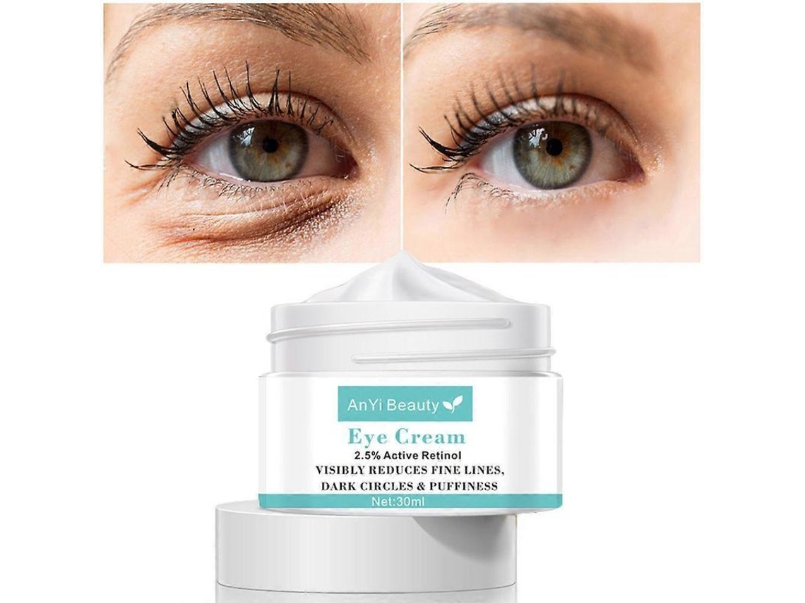 Creme de Olhos Retinol para Remover Bolsas Instantaneamente Anti essurecimento Anti rugas Clareamento 30ml