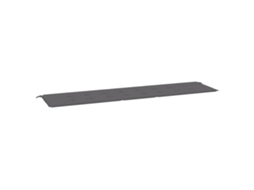 Garden Bench Cushion, Garden Bench Cushions Vidaxl Antracite Tecido (200 X 50 X 3 Cm)