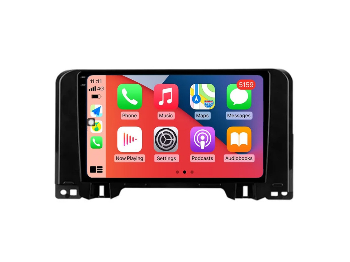 Auto Rádio Carro Bluetooth Autoradio 8GB RAM 128G ROM CarPlay Navegação GPS Ecrã Táctil RoverOne para Citroen C3 2022 2023  