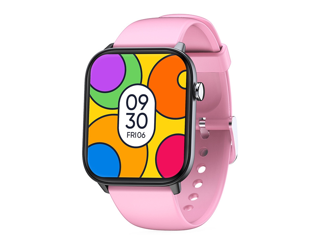 Smartwatch YIZHOOD Te602 Ecrã de 1.83Inch 24 Modos Desportivo Preto