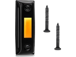 Parede Campainha Metálica, Campainha Metálica, Campainha Botão Com Fogo E Iluminação Led