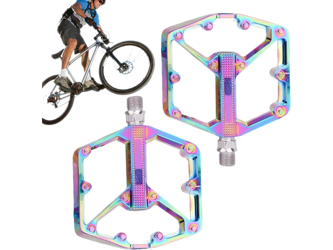 Pedais Planos Para Bicicletas, Peça De Reposição Em Liga Alumínio,
