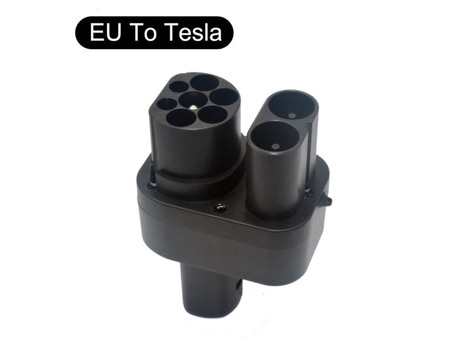 Adaptador de Carregador Da Ue Conversor Tesla Adaptador de Carregamento Rápido Dc 1000V 400A para Tpc Modelo 3/Y/S/X Adaptador QINGQUE
