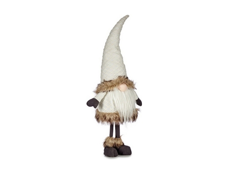 Figura Decorativa Branco Duende Poliéster (14 X 7.