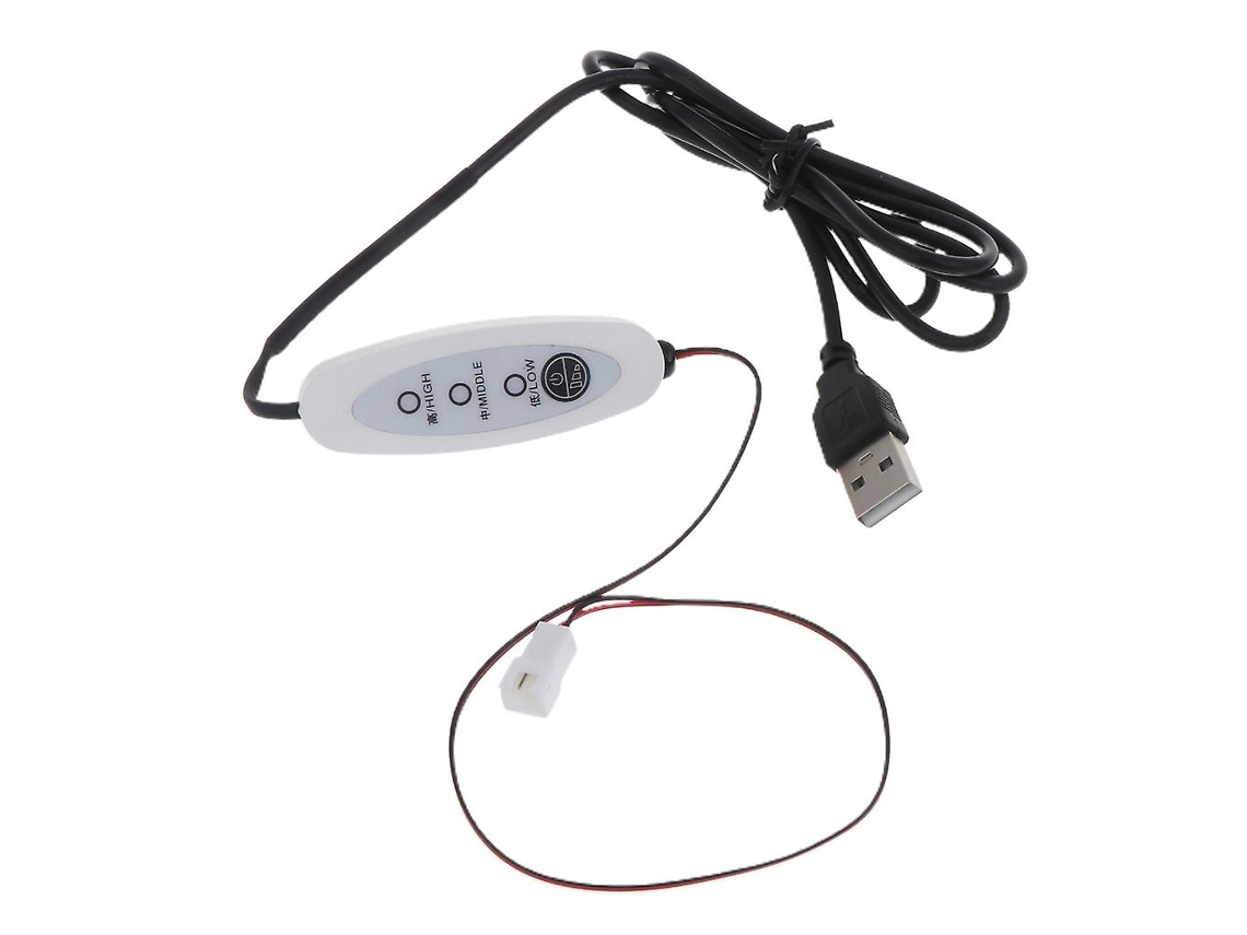 Usb Para Xh2.54 Interruptor Liga/desliga De 3 Velocidades, Cabo De Ventilador De Computador, Ventilador De Pc, Cabo De Ventilador De Ar 5v