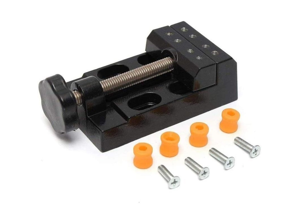 Morsa Mini Universal Com Abraçadeira, Morsa De Bancada Para Furadeira E Joalheria, Feita De Liga De Alumínio