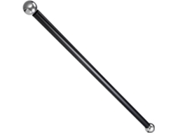 Alça Cruzada Preta para Poste de Iluminação Externa, Suporte de Metal, Acessório de Jardim para Pátio e SFUSHOS