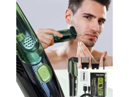 50% Oferta-elétrica Vácuo Aparador De Barba Bigode Estilo Whisker Clipper Suck Snip Hair