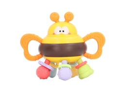 Mali brinquedo Chocalho Dentição Bebê 10pcs Silicone Massagem Gengivas Estímulo Sensorial