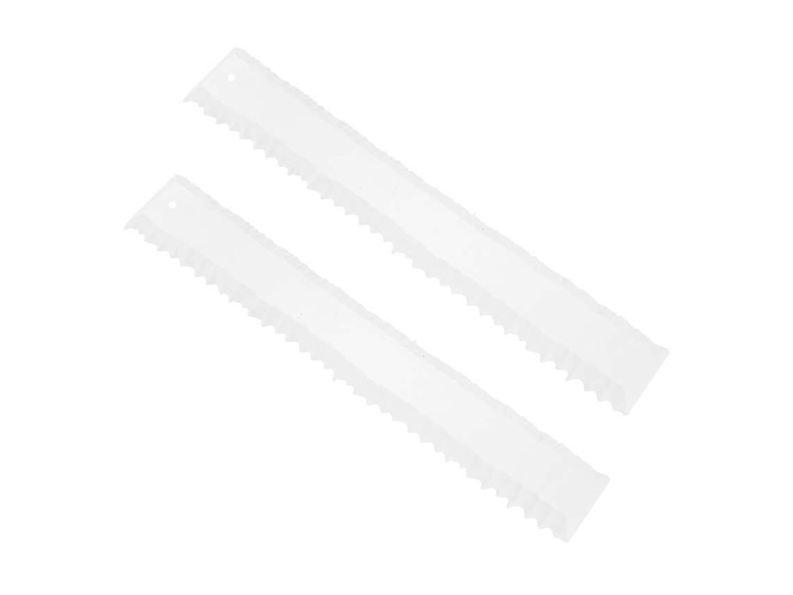 Lurelia Régua Acrílica 2 Peças Com Transparente E Resistente Para Artesanato
