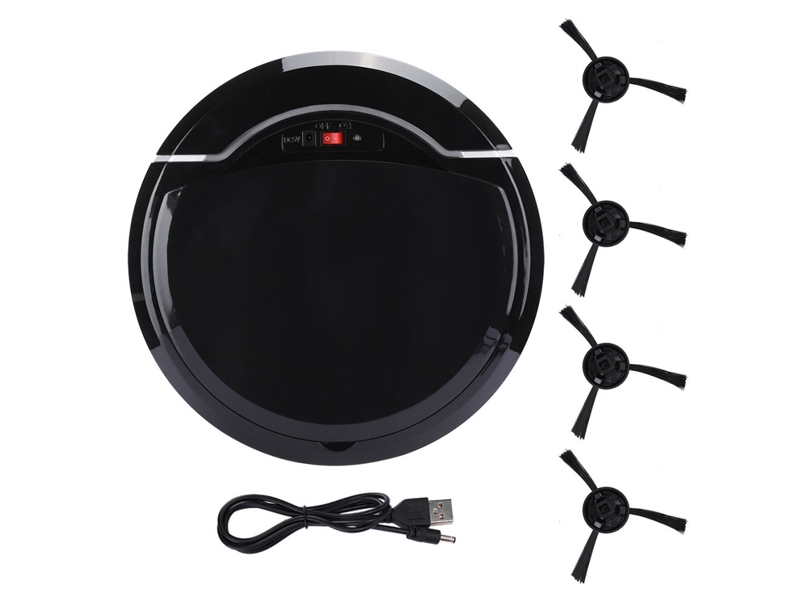 Robô Aspirador USB com Limpeza Automática 5w | S/MARCA