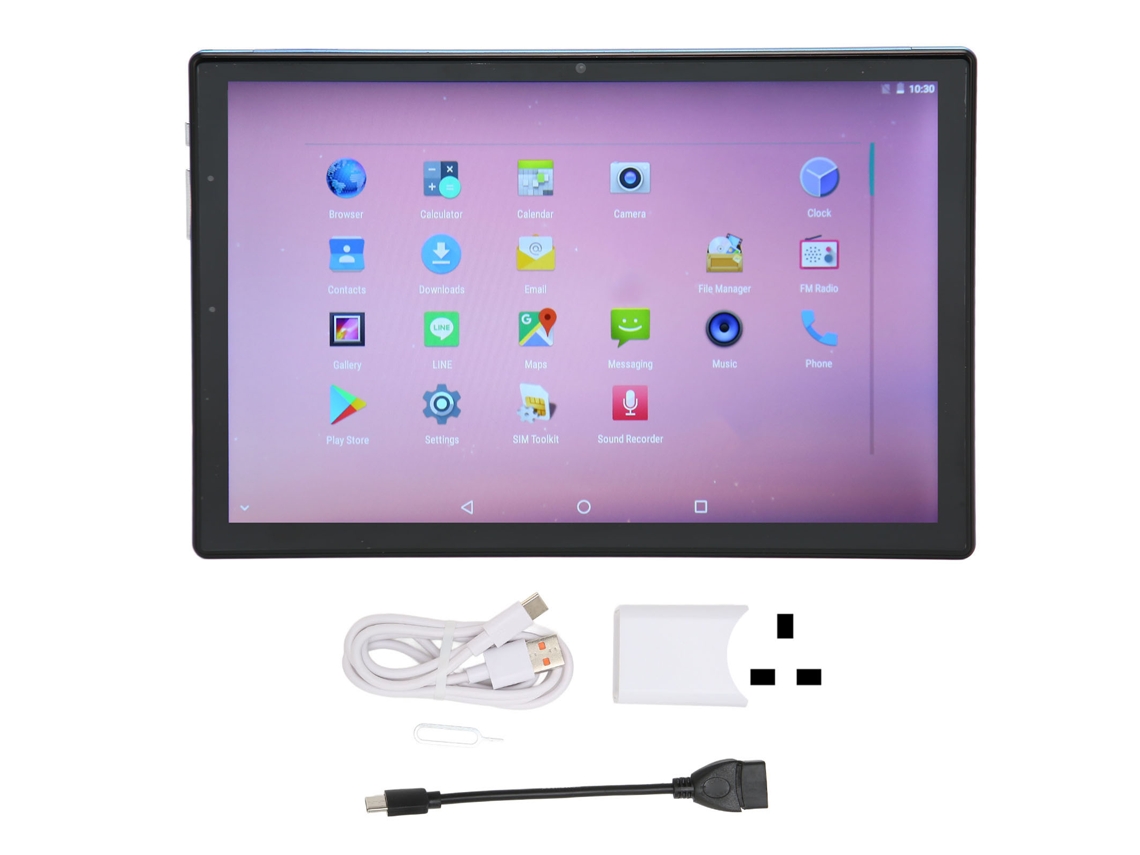 Tablet Android 11 De 10 Polegadas, 6gb, 256gb, 5g, Wi Fi, Azul Other
