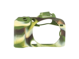 Silicone Camera Case Light Weight Soft Easy Carrying Camera Protective Cover For R10 Camouflage LAXISCREED