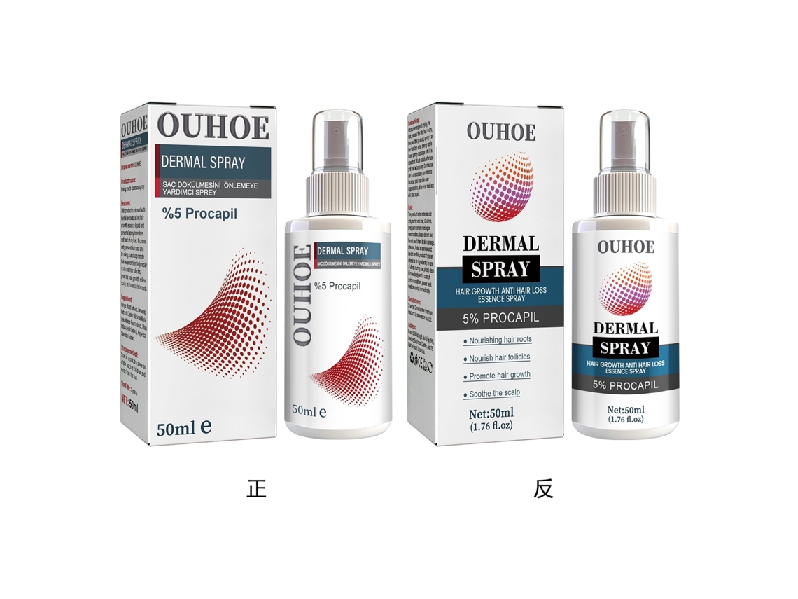 Spray Essencial de Cuidado Capilar Ouhoe para Hidratar e Suavizar o Cabelo Diário LAXISCREED