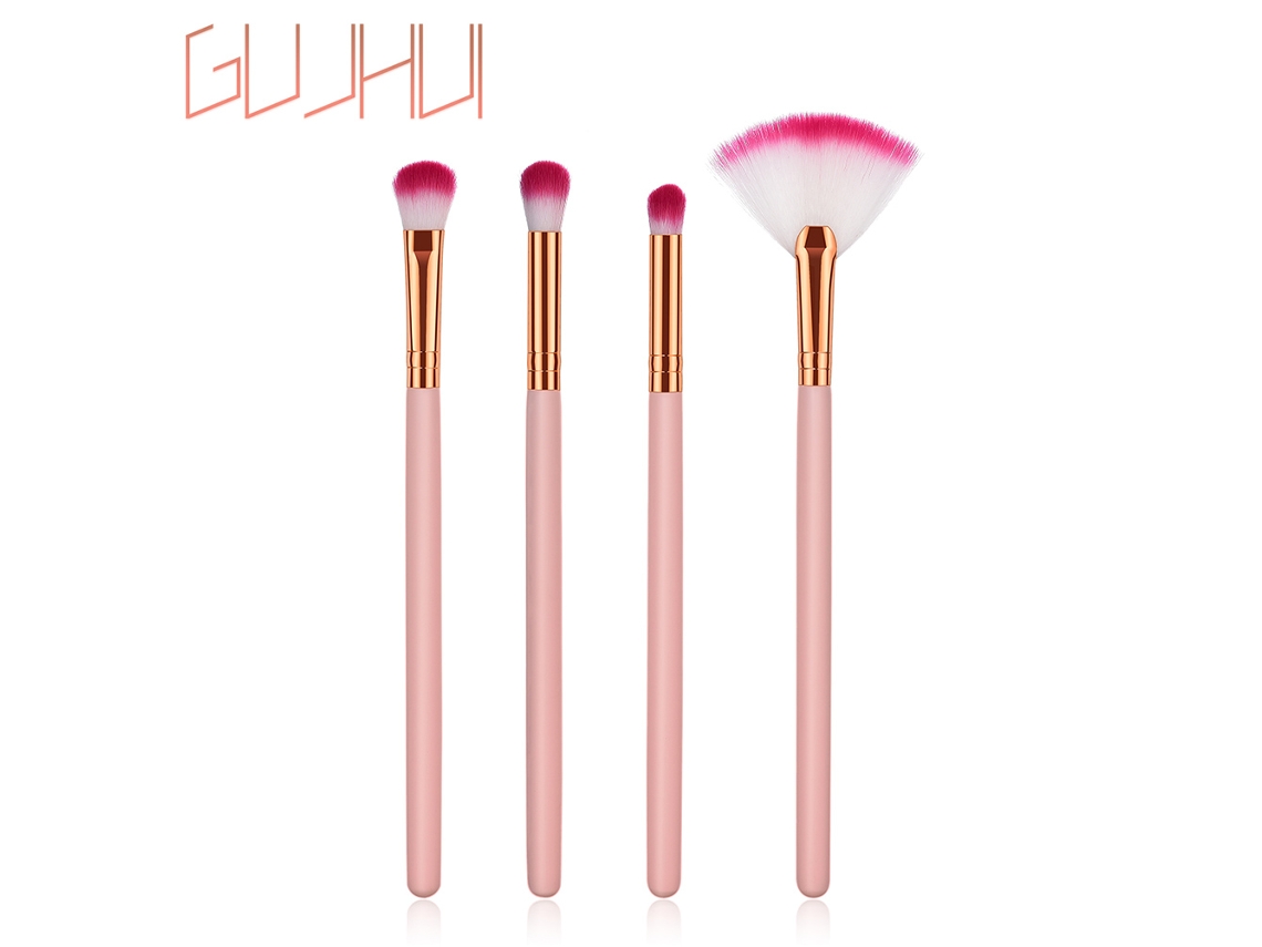 Kit De Pincéis Profissional Para Sobrancelhas E Sombras De Olhos