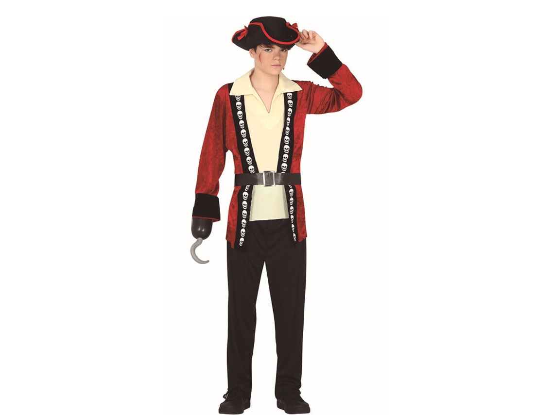 Fato Unisexo GUIRCA Pirata (14 - 16 anos)