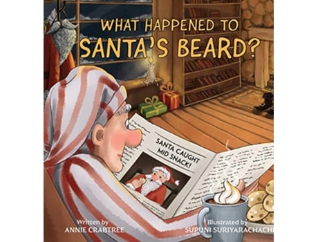 Livro What Happened to Santas Beard de Annie Crabtree (Inglês)